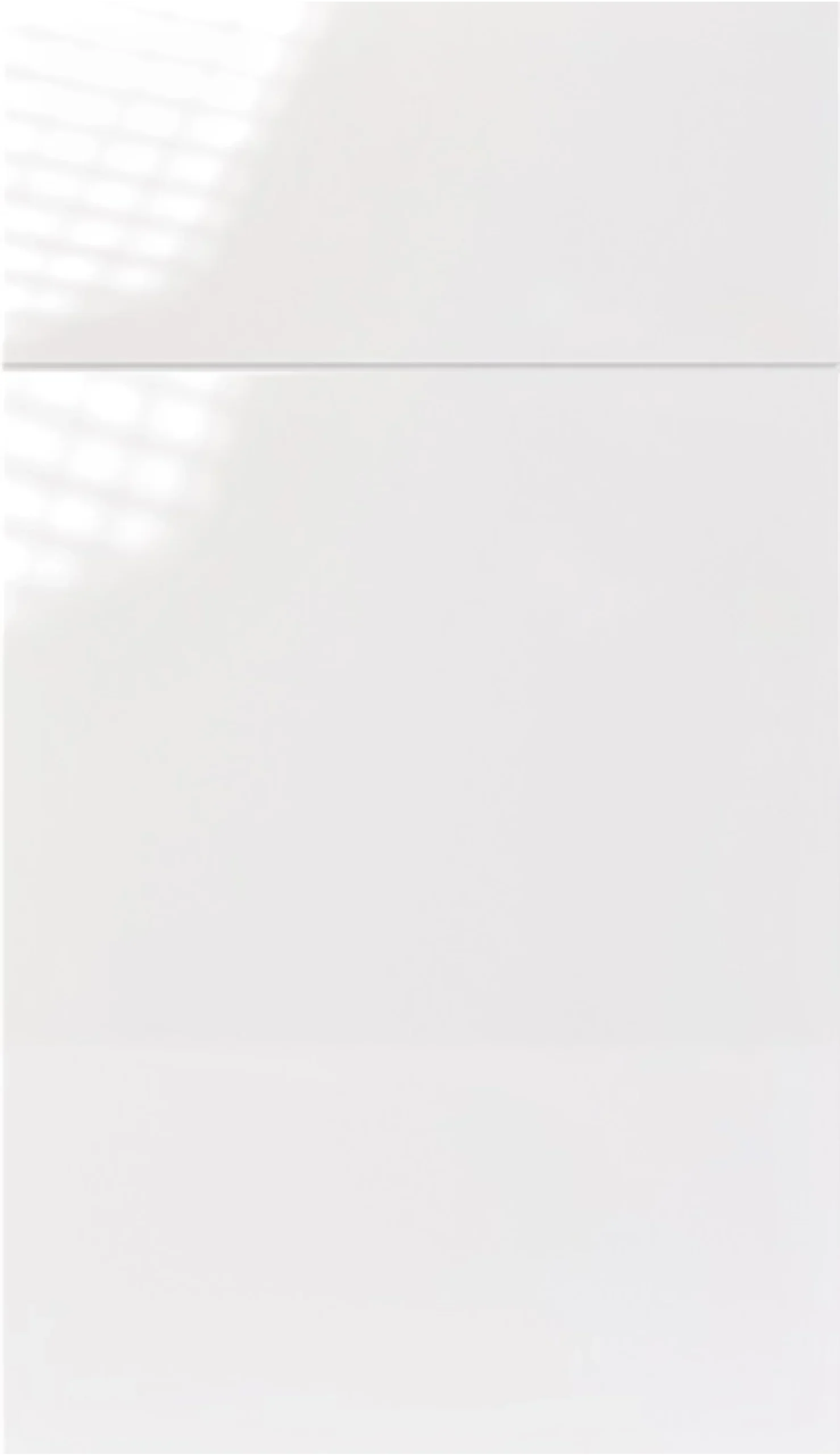 High Gloss White Cabinet