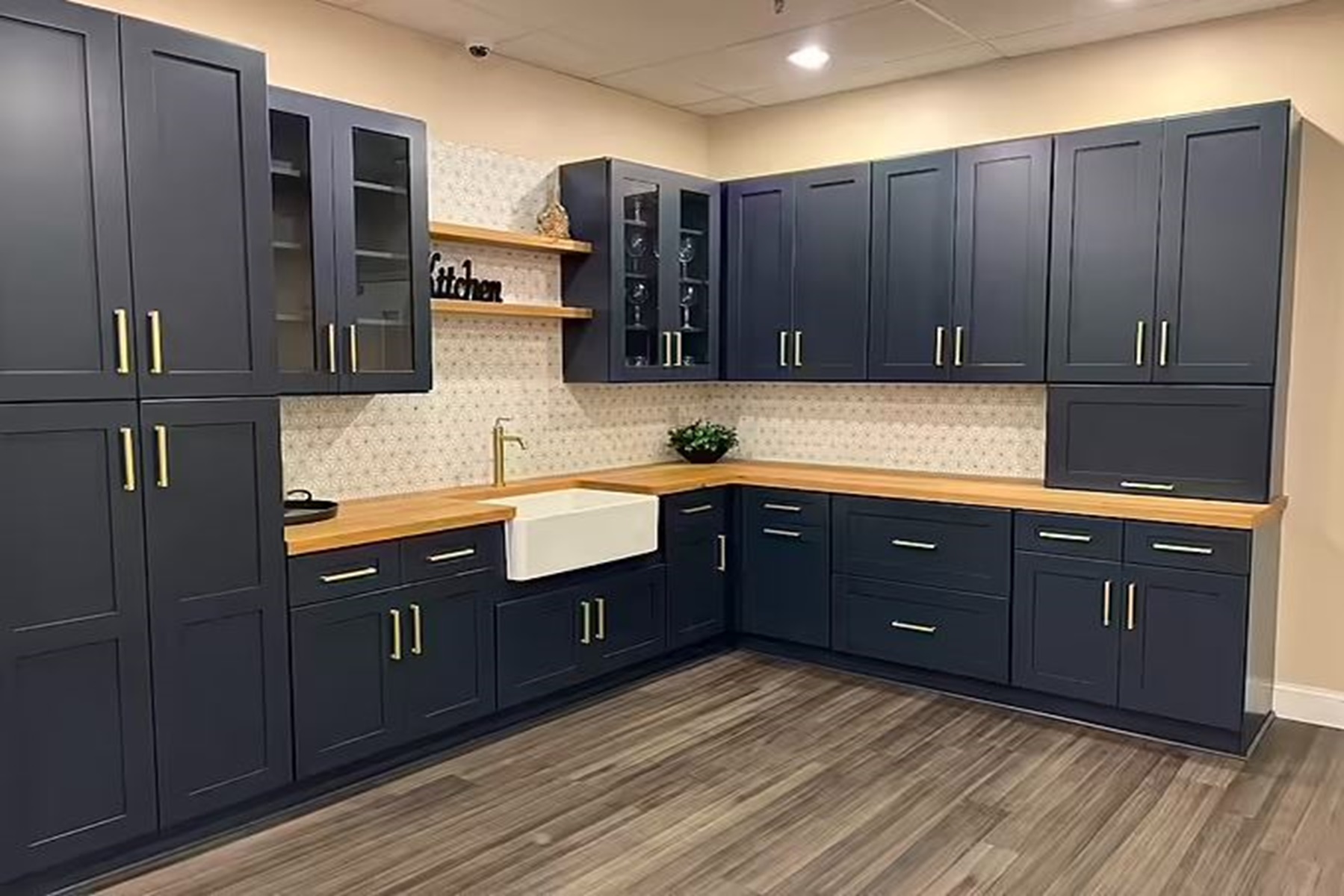 Navy Blue Cabinets - Image 2