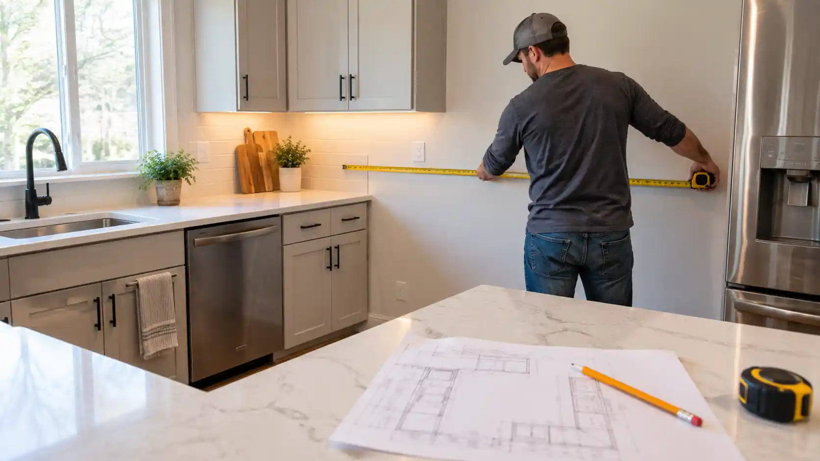 How to Measure a Kitchen for New Cabinets