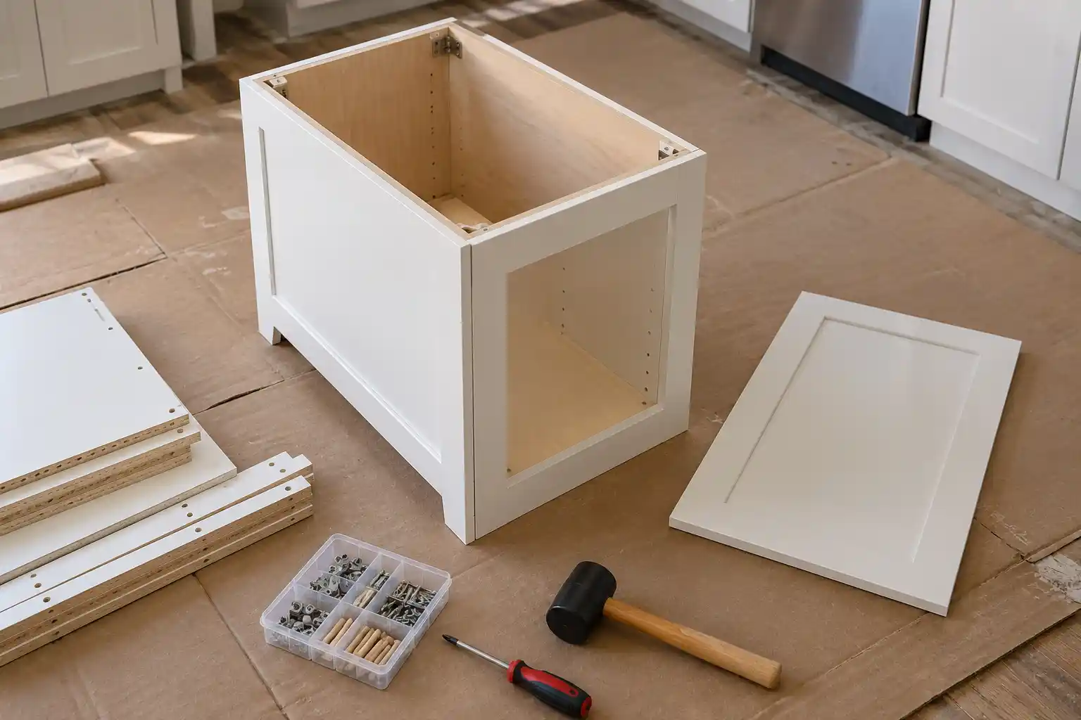 Ready-to-Assemble Kitchen Cabinets